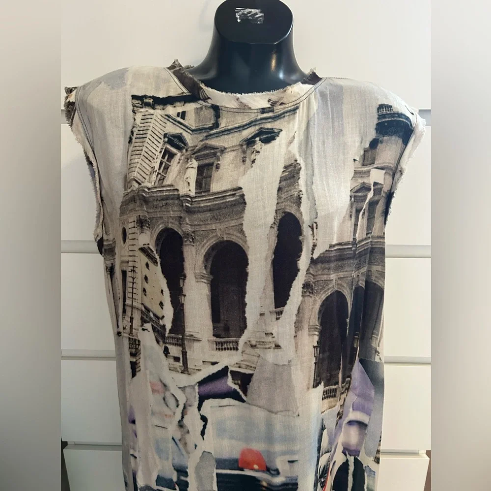 Diesel Print Dress Size M - Picture 2 of 8
